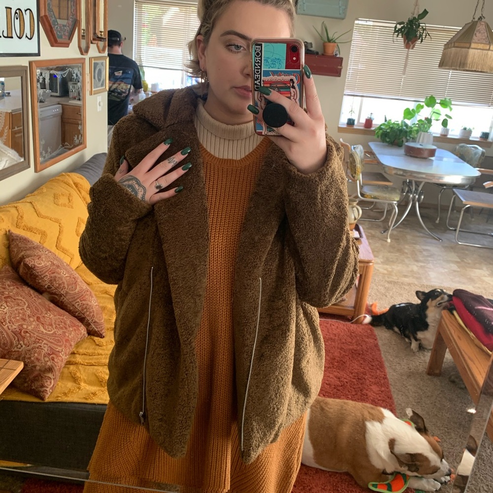 MINKPINK Motorcycle Jacket
